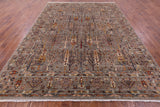 Tribal Persian Gabbeh Handmade Wool Rug - 9' 2" X 11' 10" - Golden Nile