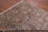Tribal Persian Gabbeh Handmade Wool Rug - 9' 2" X 11' 10" - Golden Nile