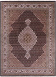 Black Bijar Hand Knotted Wool & Silk Rug - 8' 11" X 12' 2" - Golden Nile