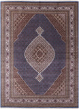 Blue Bijar Hand Knotted Wool & Silk Rug - 10' 3" X 14' 3" - Golden Nile