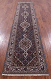 Bijar Hand Knotted Wool & Silk Runner Rug - 2' 8" X 12' 4" - Golden Nile