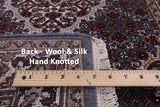 Bijar Hand Knotted Wool & Silk Runner Rug - 2' 8" X 12' 4" - Golden Nile