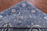 Grey Square Persian Handmade Wool Rug - 9' 0" X 9' 0" - Golden Nile