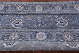 Grey Square Persian Handmade Wool Rug - 9' 0" X 9' 0" - Golden Nile