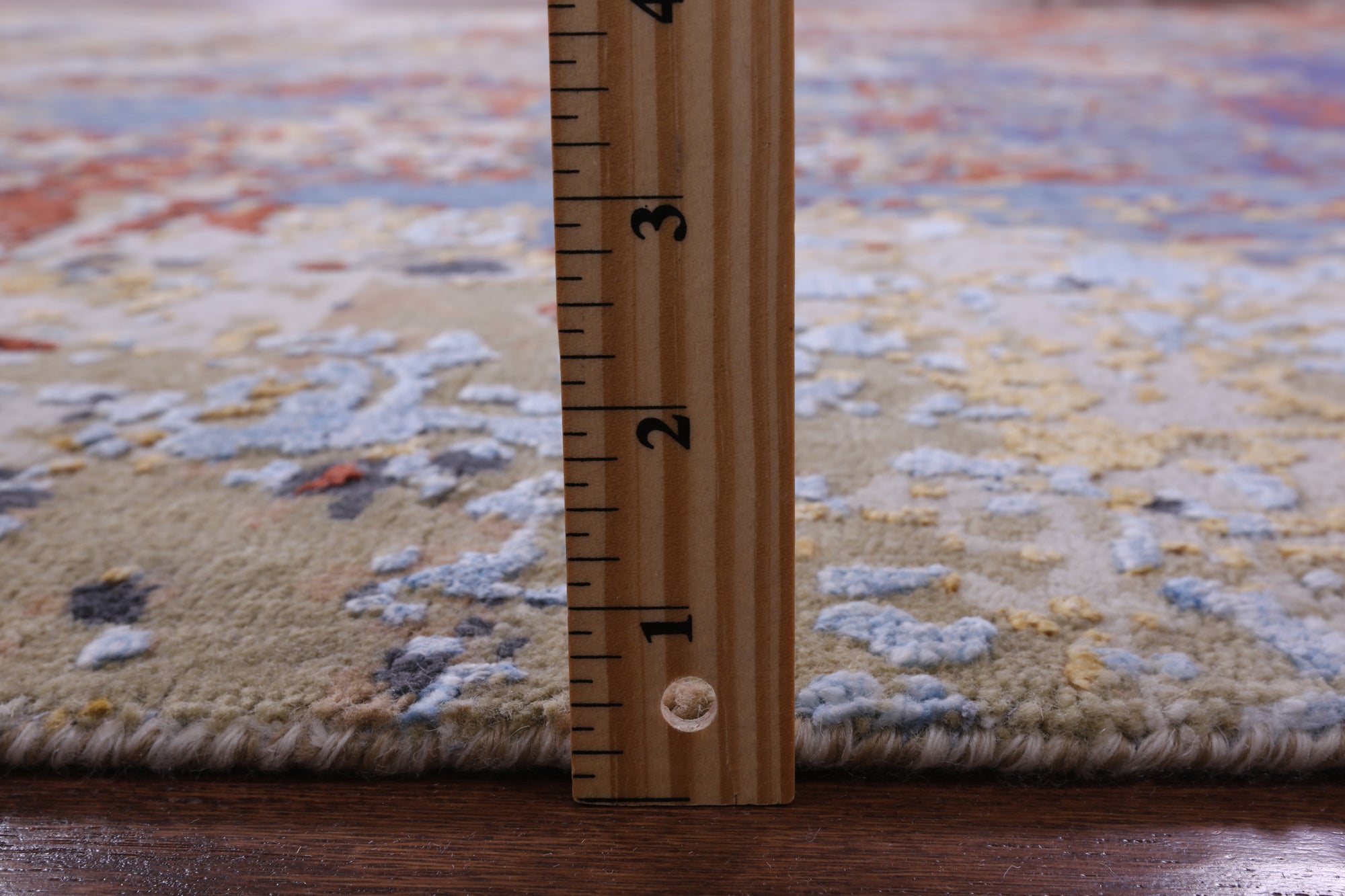 Modern Hand Knotted Wool & Silk Rug - 8' 0" X 10' 2" - Golden Nile
