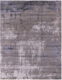 Contemporary Hand Knotted Wool & Silk Rug - 8' 0" X 10' 2" - Golden Nile