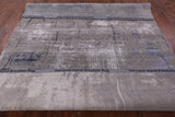 Contemporary Hand Knotted Wool & Silk Rug - 8' 0" X 10' 2" - Golden Nile