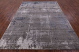 Contemporary Hand Knotted Wool & Silk Rug - 8' 0" X 10' 2" - Golden Nile