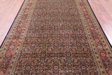 Blue Persian Hill Herati Handmade Wool Rug - 6' 0" X 12' 2" - Golden Nile