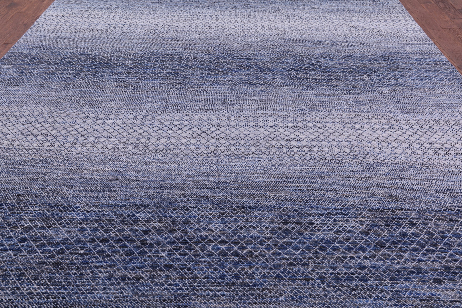 Savannah Grass Hand Knotted Wool Rug - 10' 1" X 14' 0" - Golden Nile