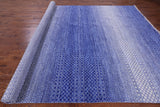 Savannah Grass Hand Knotted Wool Rug - 9' 9" X 14' 1" - Golden Nile