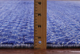 Savannah Grass Hand Knotted Wool Rug - 9' 9" X 14' 1" - Golden Nile
