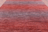Savannah Grass Hand Knotted Wool Rug - 10' 1" X 14' 1" - Golden Nile