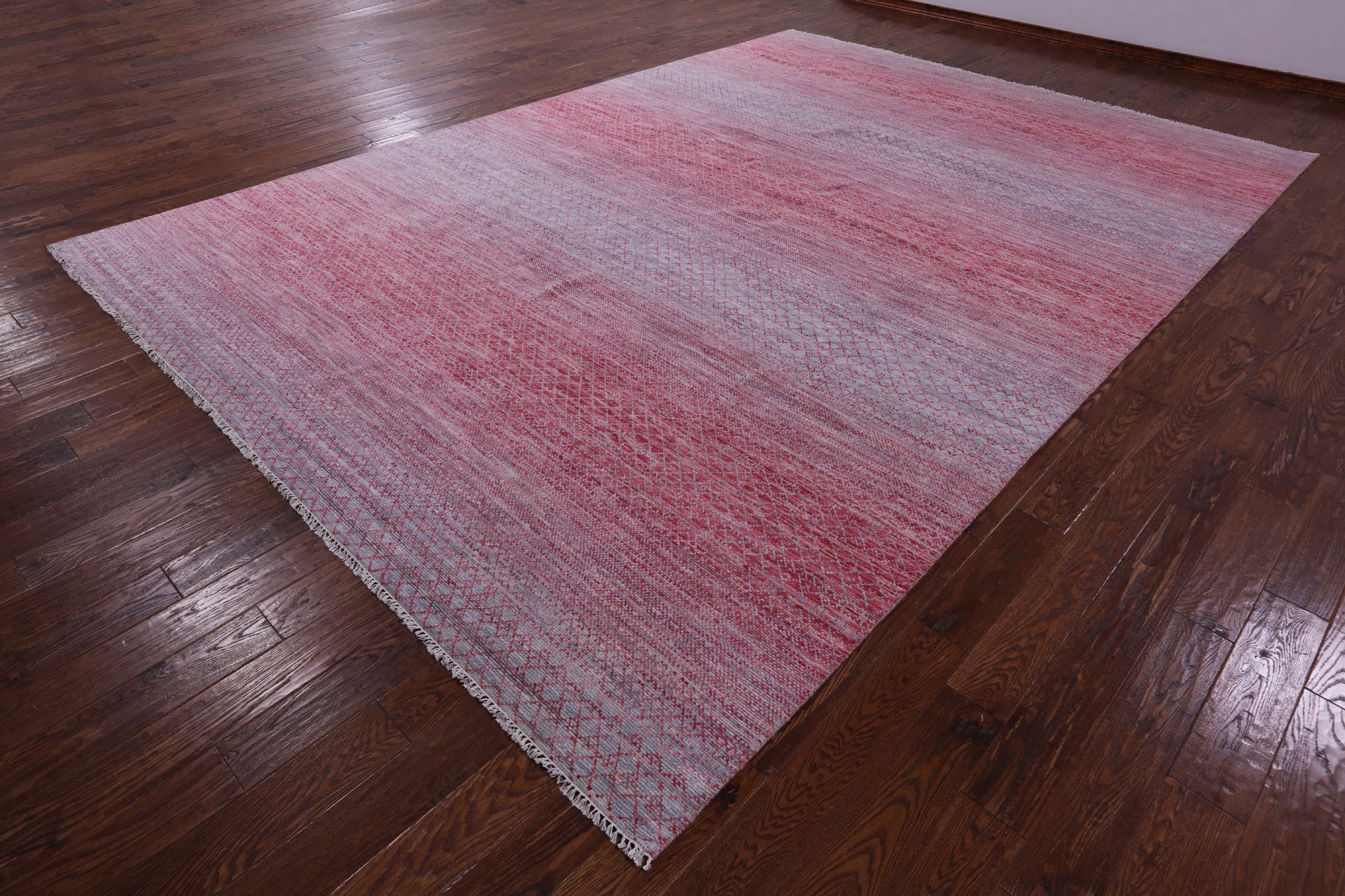 Savannah Grass Hand Knotted Wool Rug - 10' 0" X 14' 2" - Golden Nile