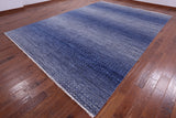 Savannah Grass Hand Knotted Wool Rug - 9' 10" X 13' 11" - Golden Nile