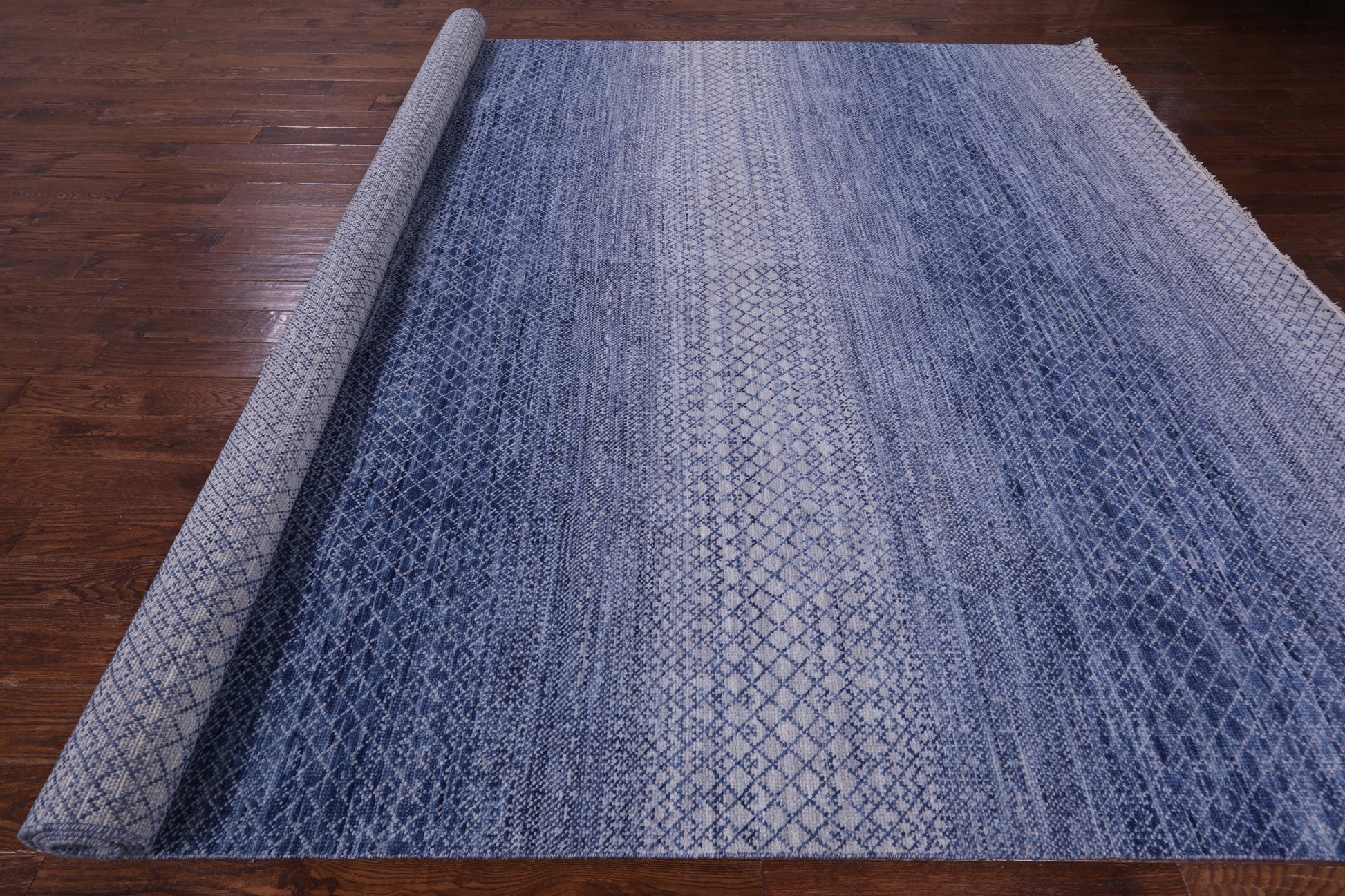 Savannah Grass Hand Knotted Wool Rug - 10' 2" X 14' 2" - Golden Nile