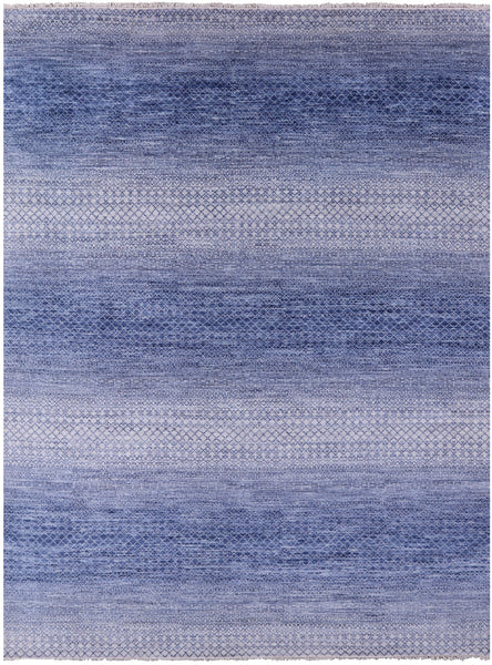 Savannah Grass Hand Knotted Wool Rug - 10' 2" X 14' 2" - Golden Nile