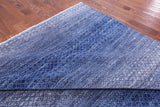 Savannah Grass Hand Knotted Wool Rug - 10' 0" X 14' 0" - Golden Nile