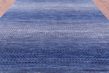 Savannah Grass Hand Knotted Wool Rug - 10' 0" X 14' 0" - Golden Nile