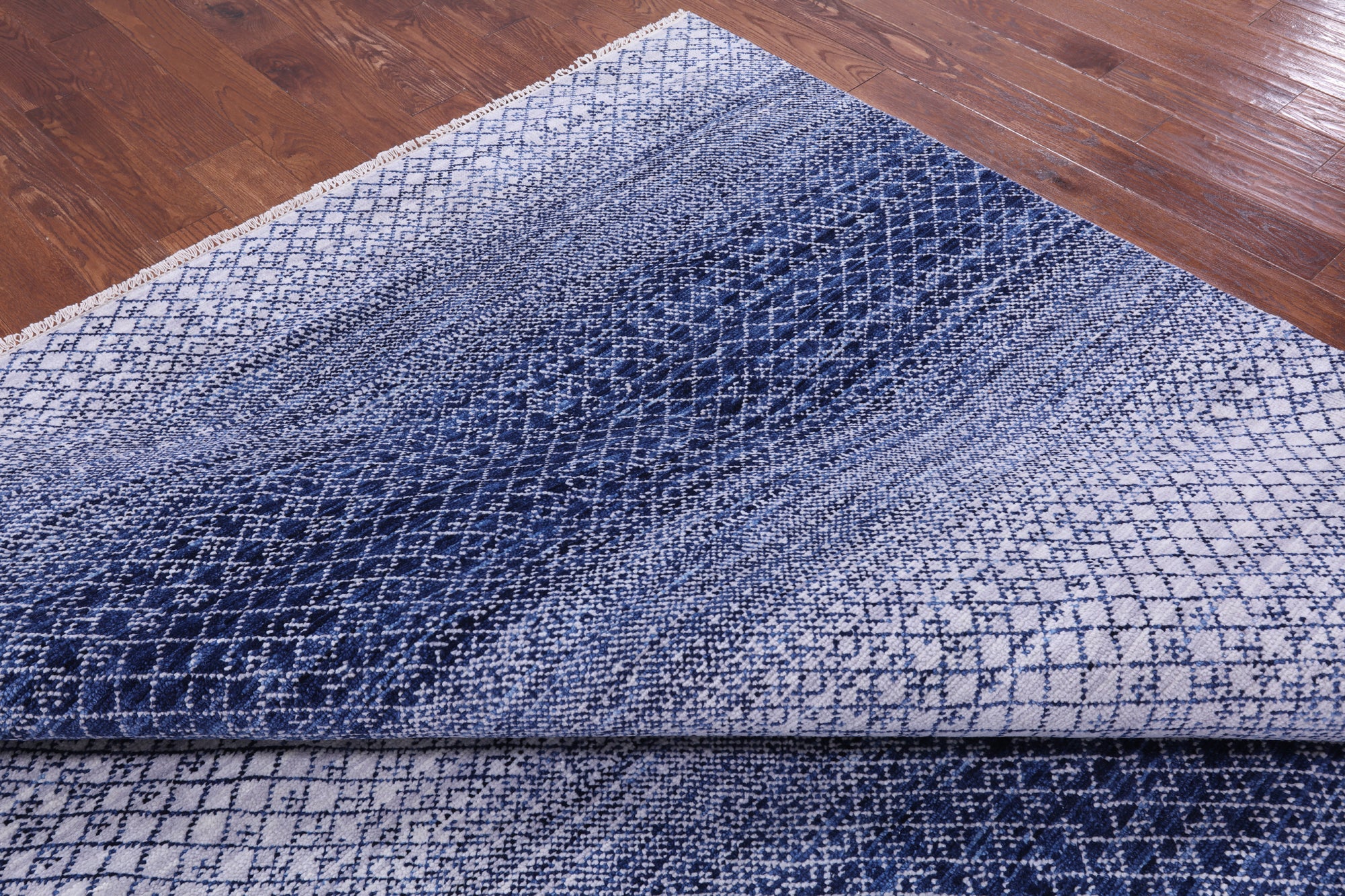 Savannah Grass Hand Knotted Wool Rug - 10' 2" X 14' 0" - Golden Nile