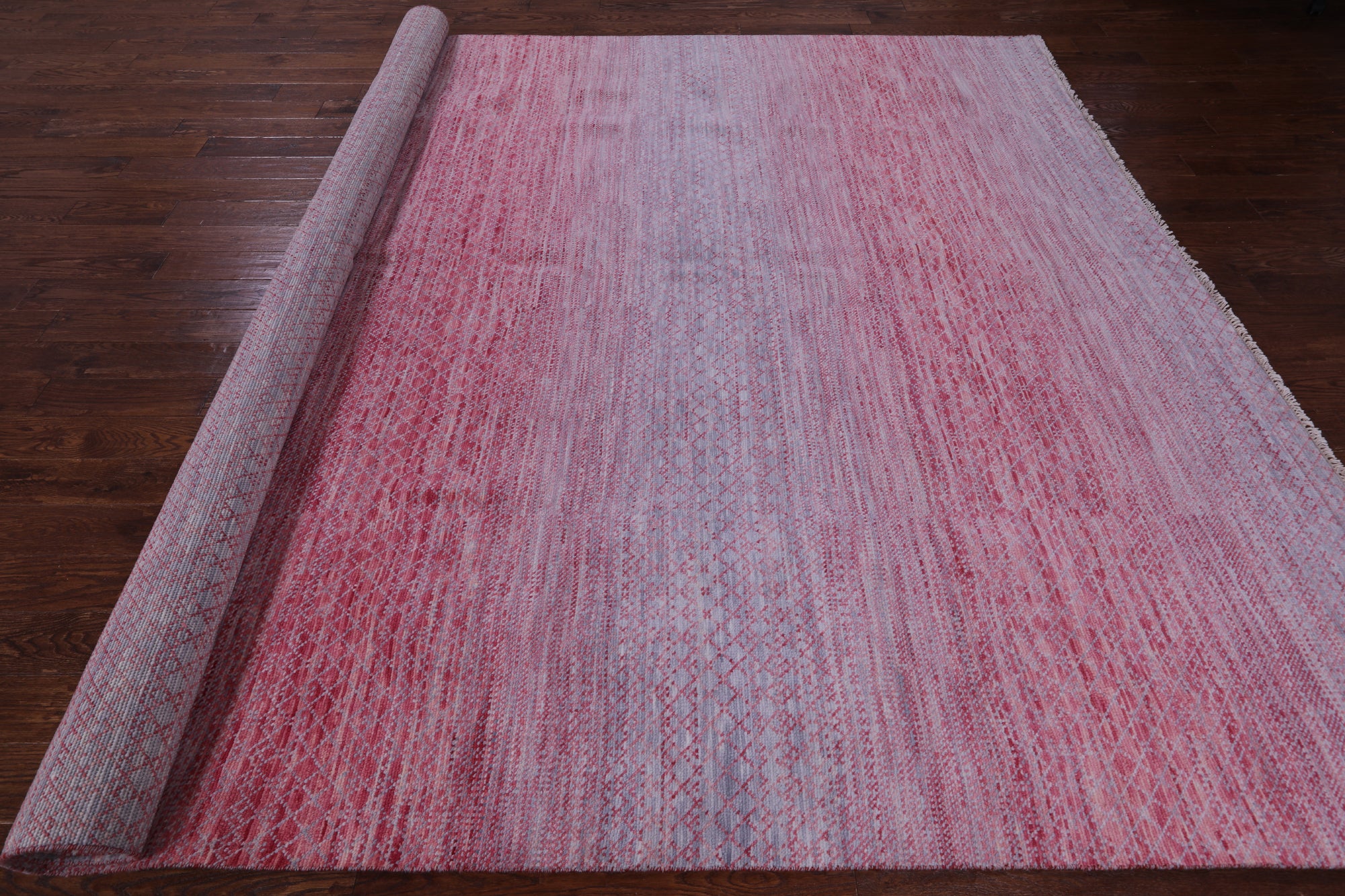 Savannah Grass Hand Knotted Wool Rug - 9' 11" X 13' 11" - Golden Nile