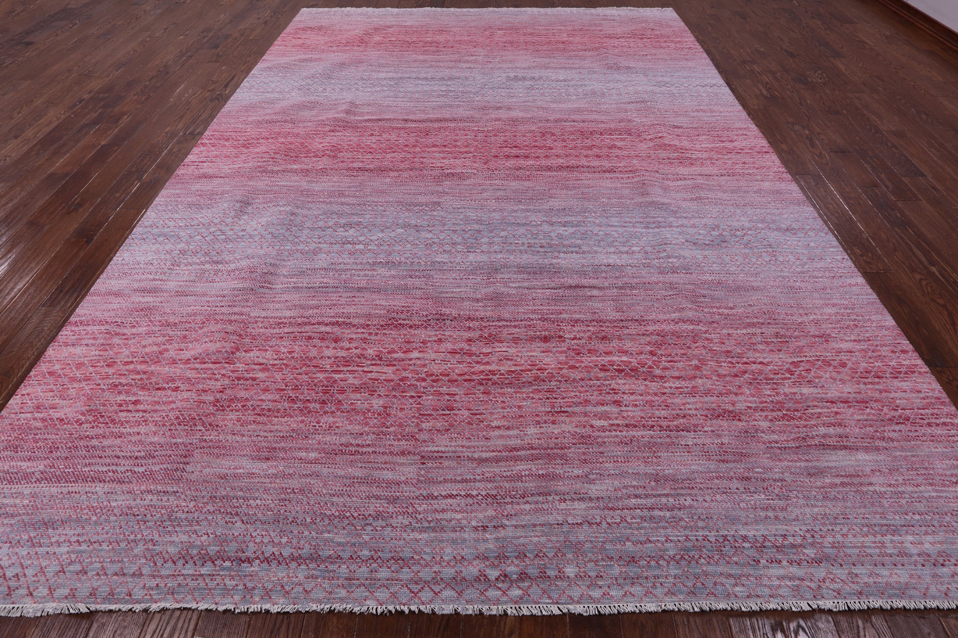 Savannah Grass Hand Knotted Wool Rug - 9' 11" X 13' 11" - Golden Nile
