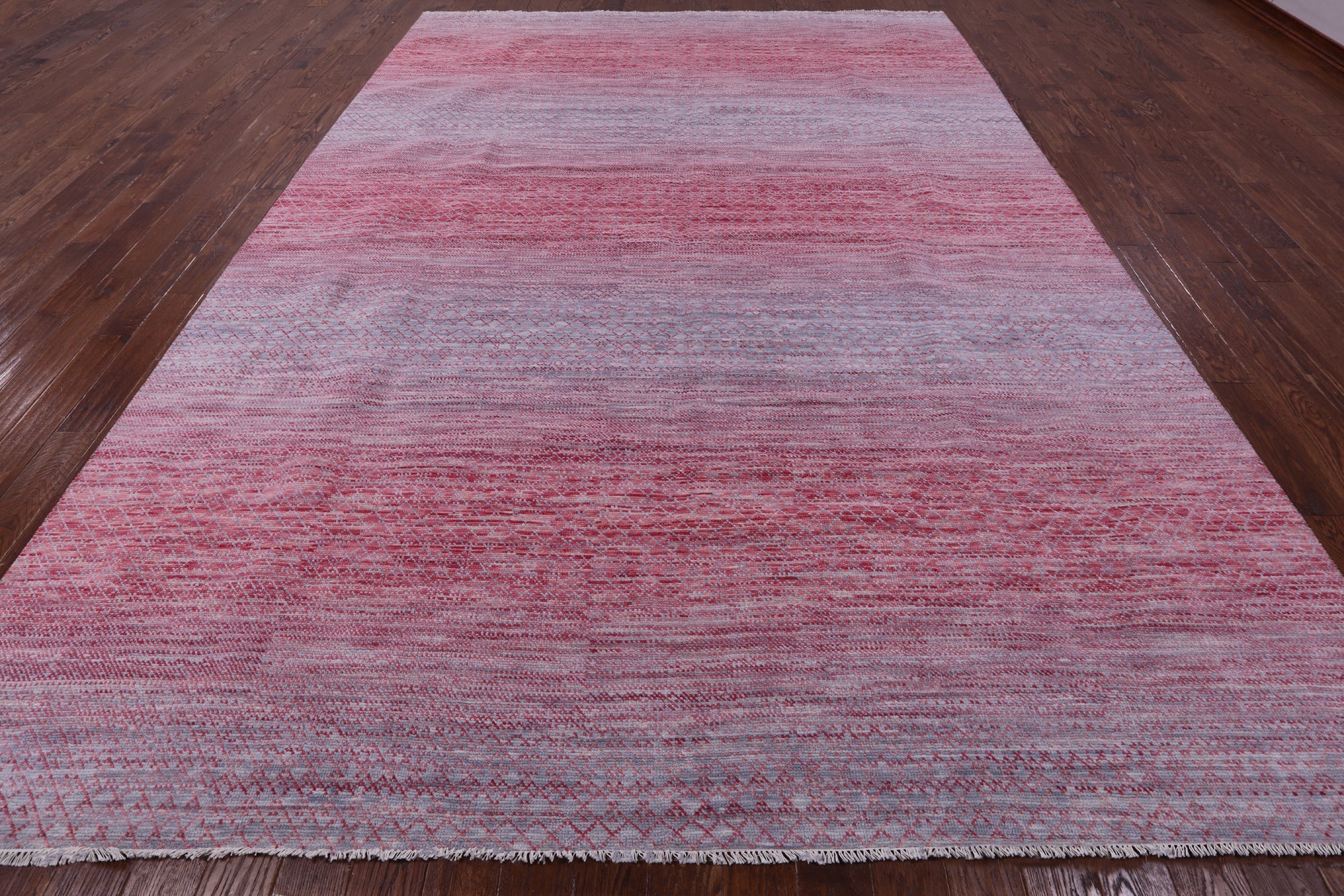 Savannah Grass Hand Knotted Wool Rug - 9' 11" X 13' 11" - Golden Nile