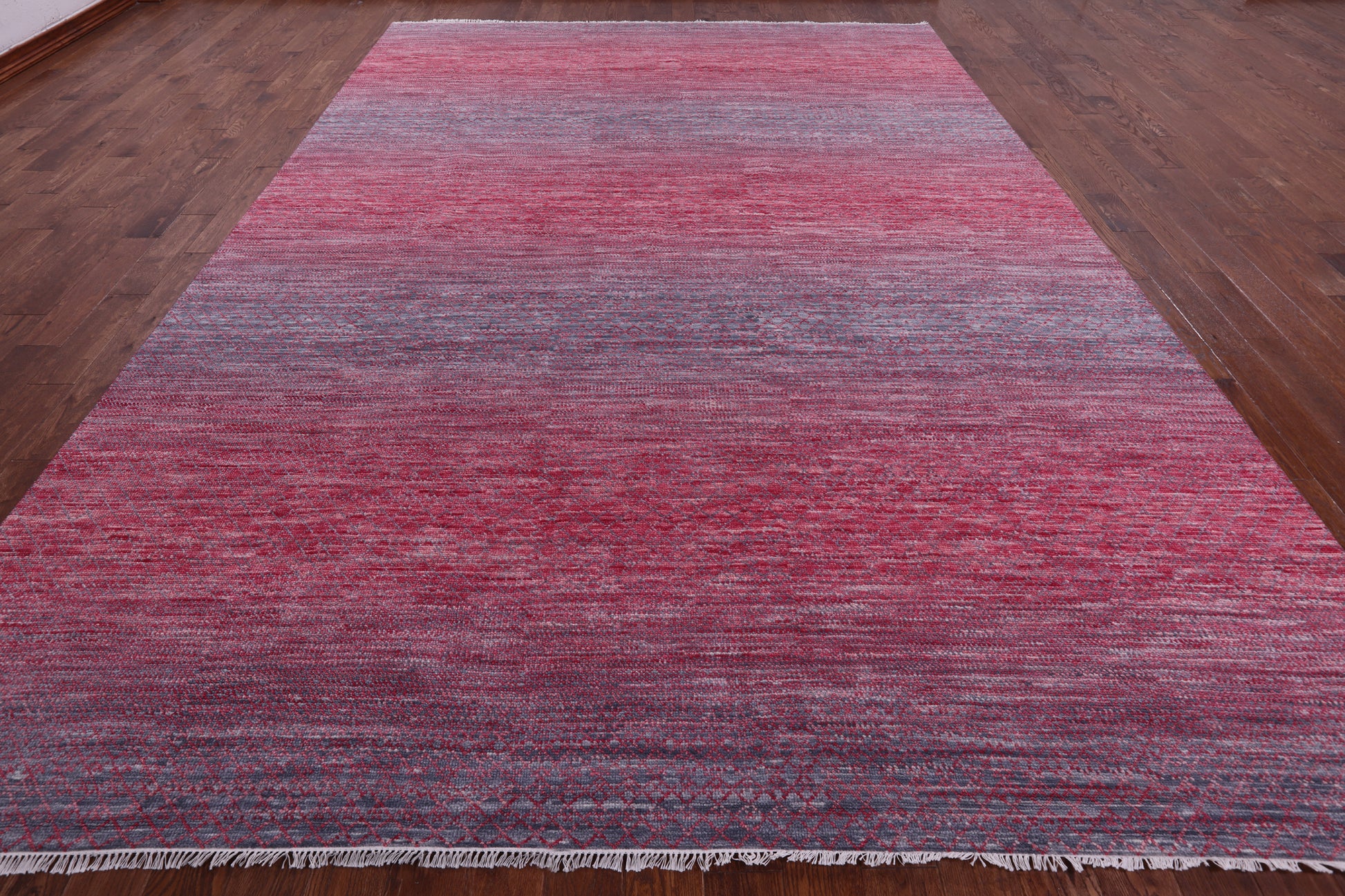 Savannah Grass Hand Knotted Wool Rug - 9' 10" X 14' 0" - Golden Nile