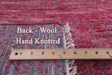 Savannah Grass Hand Knotted Wool Rug - 9' 10" X 14' 0" - Golden Nile