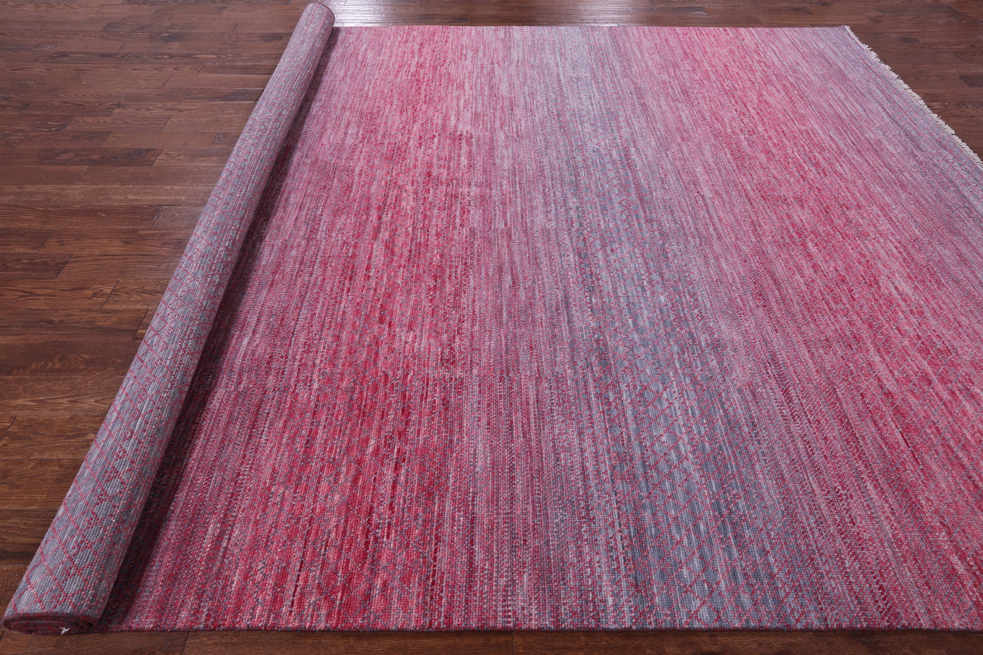 Savannah Grass Hand Knotted Wool Rug - 9' 10" X 14' 0" - Golden Nile