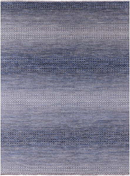 Savannah Grass Hand Knotted Wool Rug - 10' 1" X 14' 0" - Golden Nile