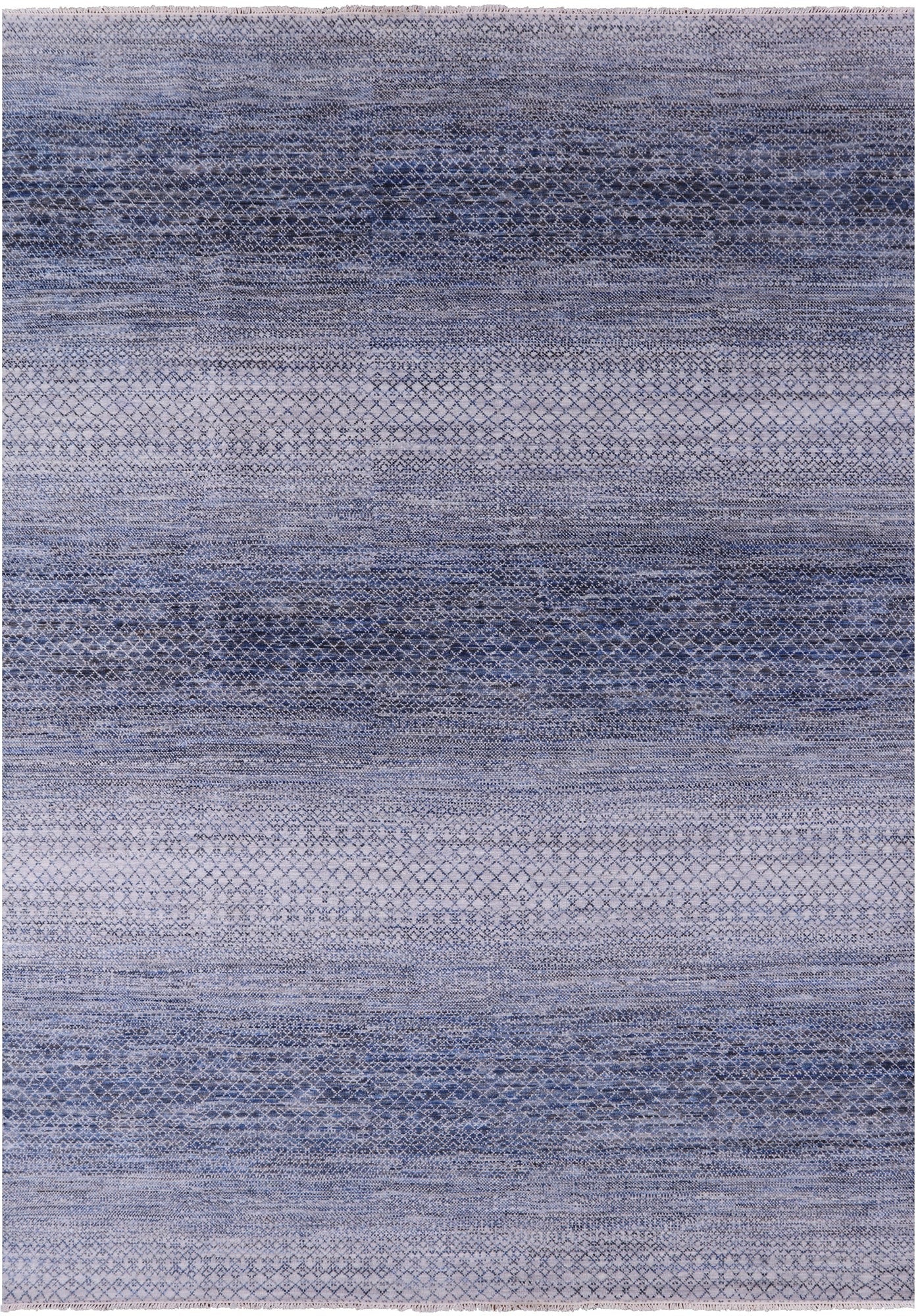 Savannah Grass Hand Knotted Wool Rug - 10' 0" X 14' 0" - Golden Nile