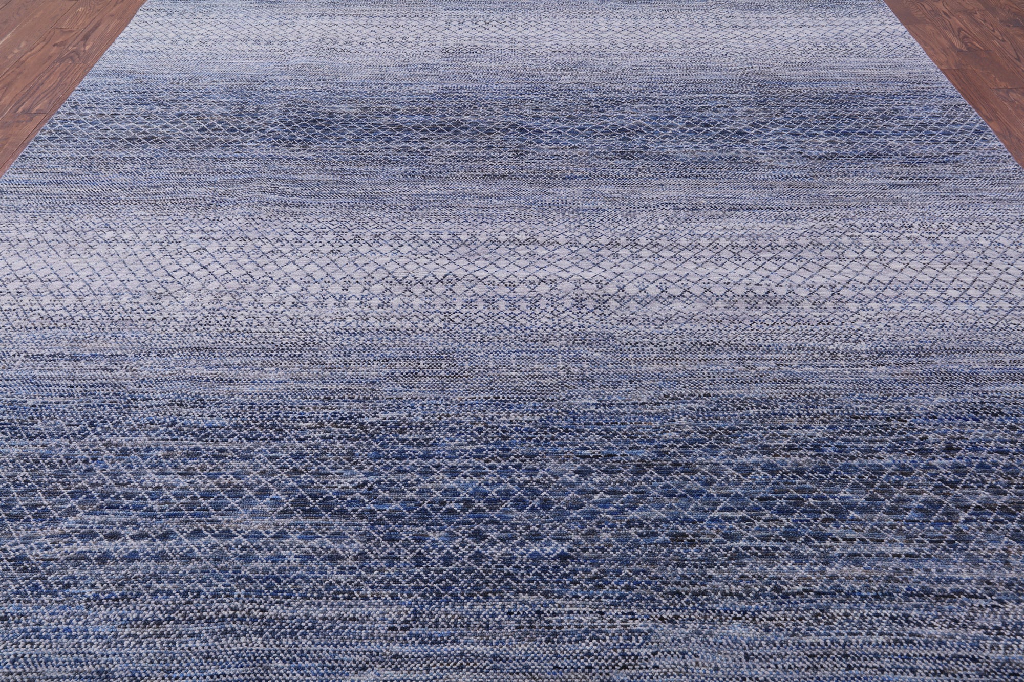 Savannah Grass Hand Knotted Wool Rug - 10' 0" X 14' 0" - Golden Nile