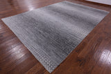Savannah Grass Hand Knotted Wool Rug - 9' 11" X 14' 1" - Golden Nile