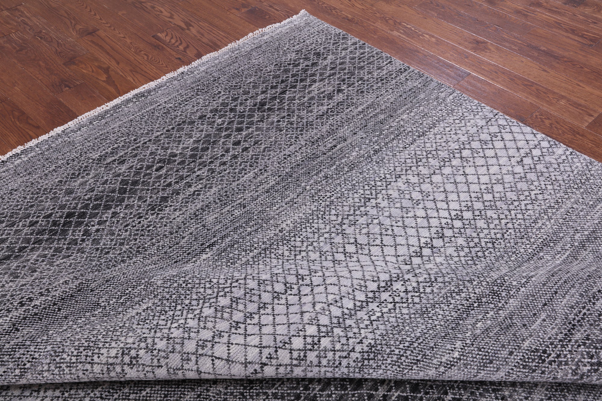 Savannah Grass Hand Knotted Wool Rug - 9' 11" X 14' 1" - Golden Nile