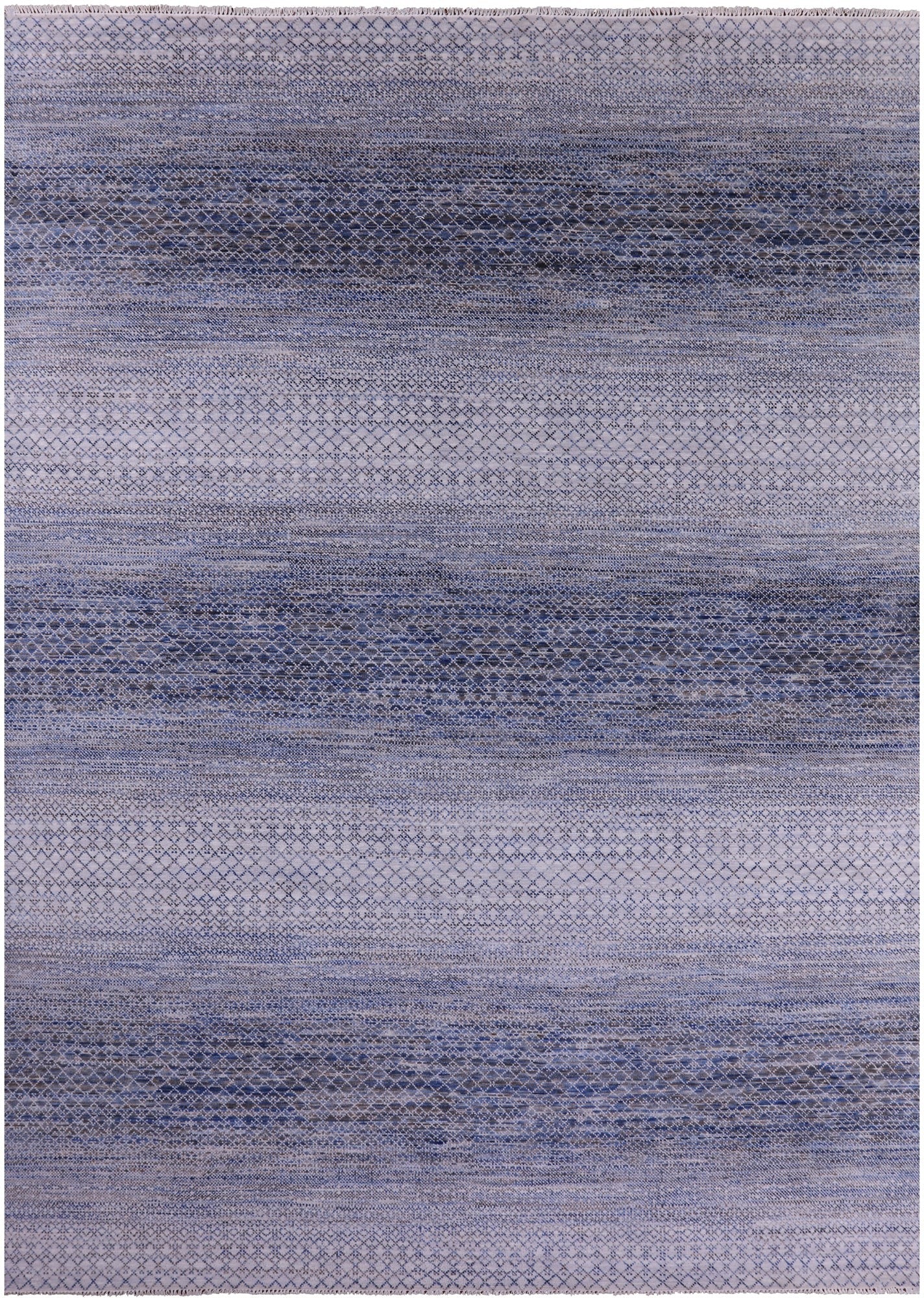 Savannah Grass Hand Knotted Wool Rug - 10' 0" X 14' 0" - Golden Nile
