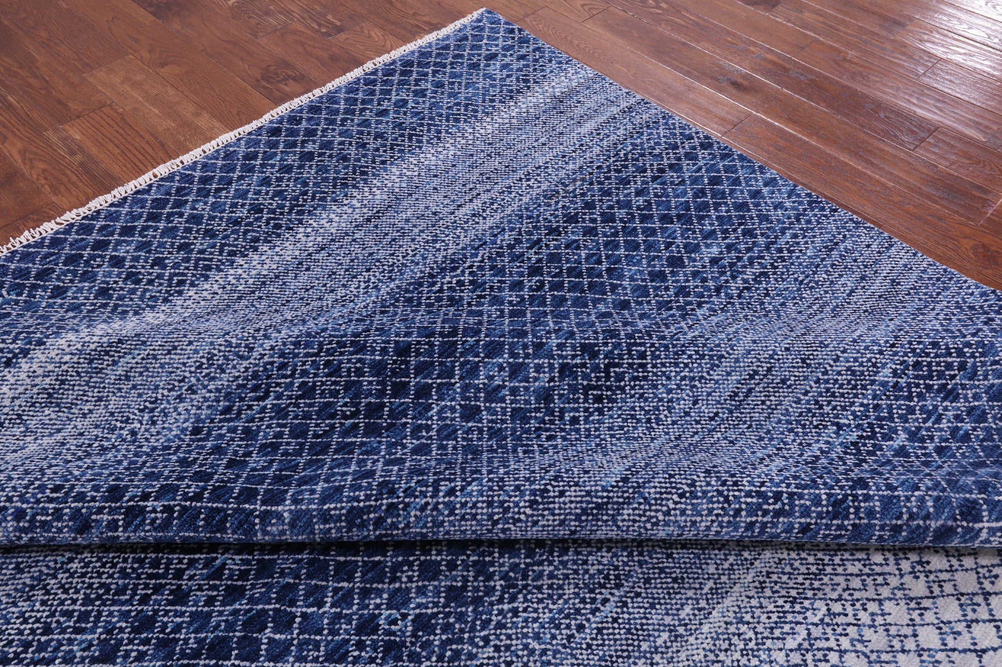 Savannah Grass Hand Knotted Wool Rug - 9' 2" X 12' 1" - Golden Nile