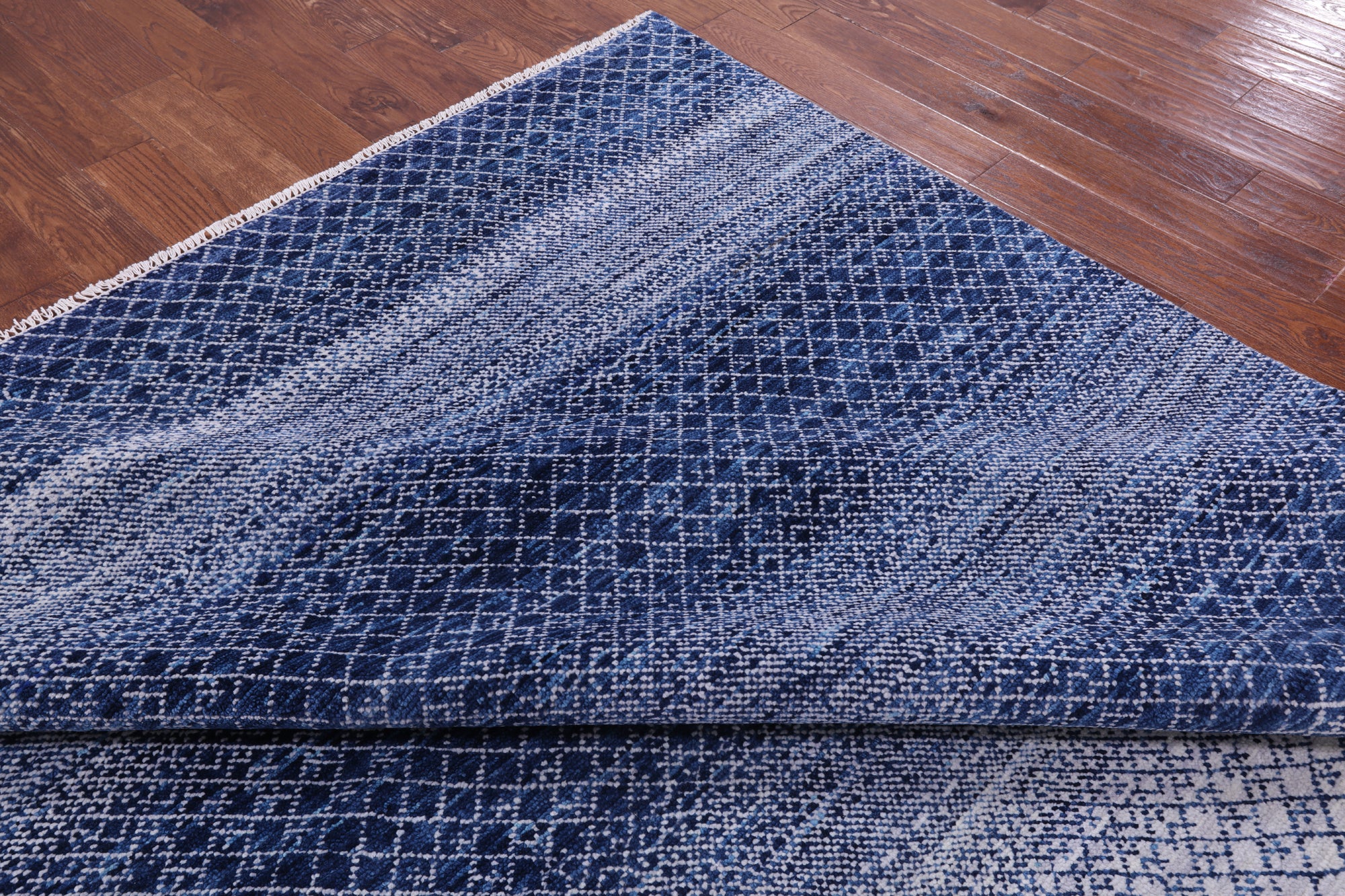 Savannah Grass Hand Knotted Wool Rug - 9' 2" X 12' 1" - Golden Nile