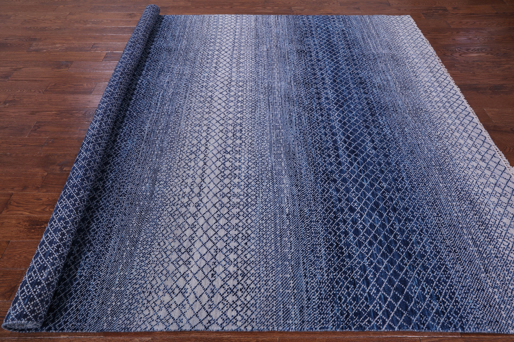 Savannah Grass Handmade Wool Rug - 8' 2" X 10' 0" - Golden Nile
