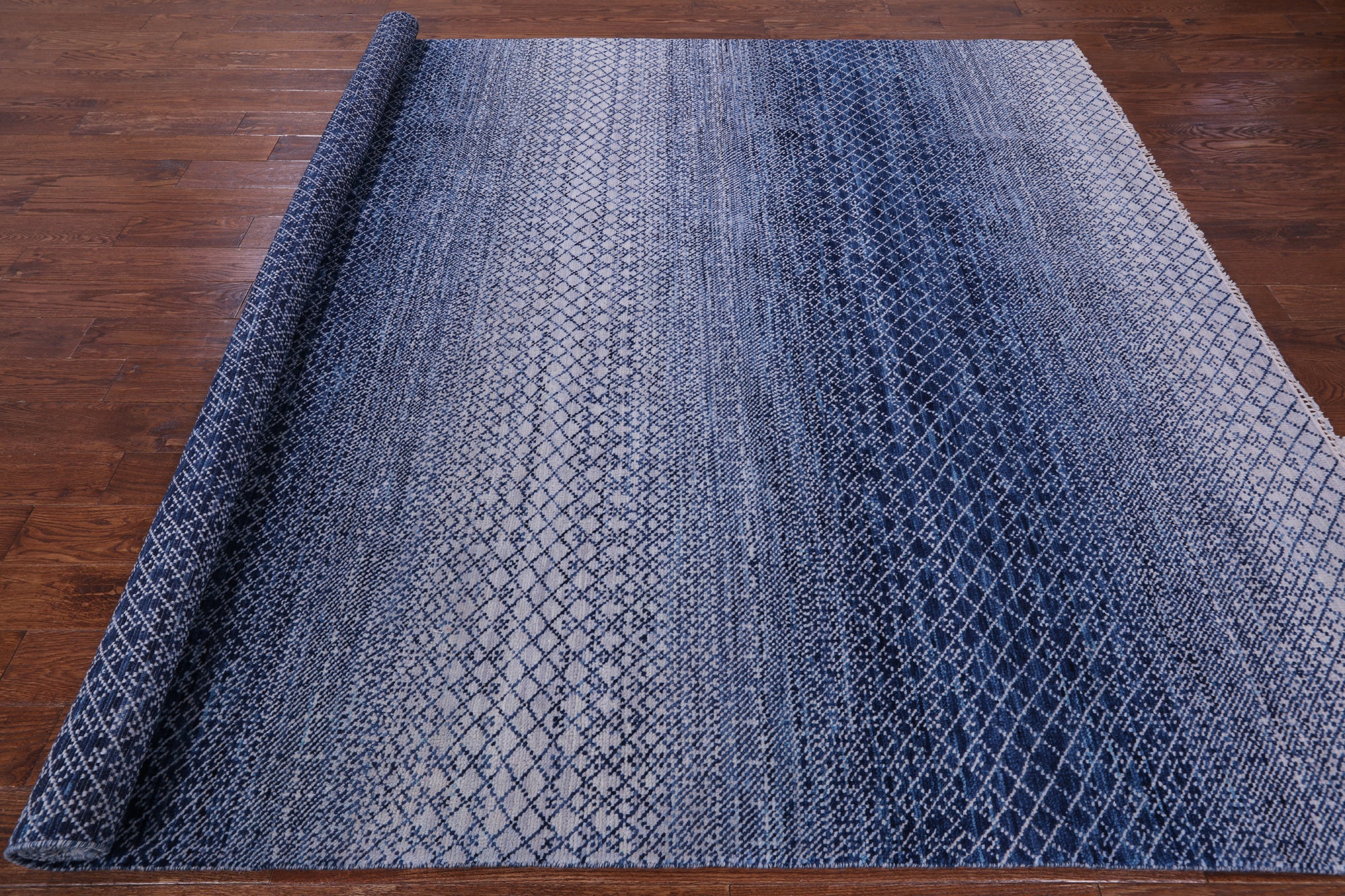 Savannah Grass Handmade Wool Rug - 8' 2" X 10' 0" - Golden Nile