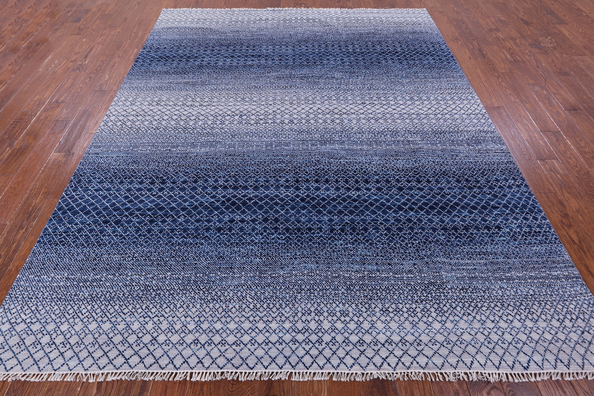 Savannah Grass Handmade Wool Rug - 8' 2" X 10' 0" - Golden Nile