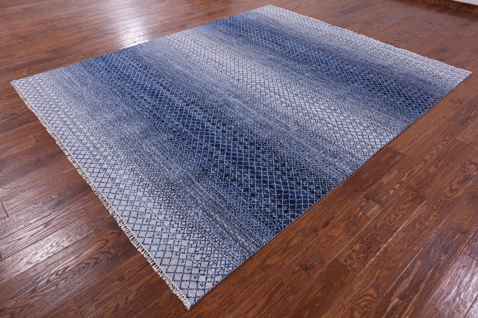 Savannah Grass Handmade Wool Rug - 8' 2" X 10' 0" - Golden Nile