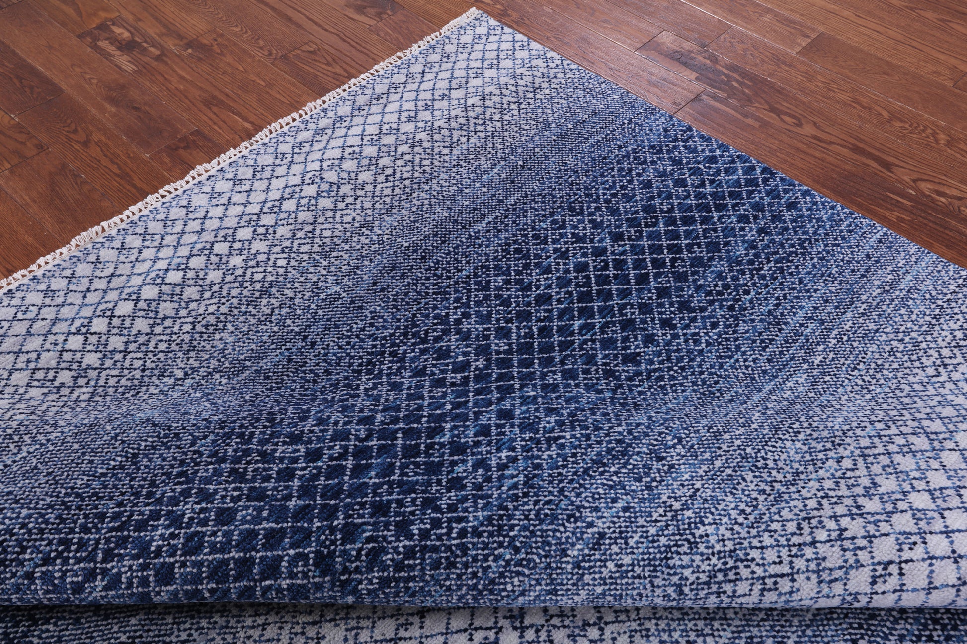 Savannah Grass Handmade Wool Rug - 8' 2" X 10' 0" - Golden Nile