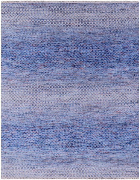 Savannah Grass Hand Knotted Wool Rug - 8' 1" X 10' 3" - Golden Nile