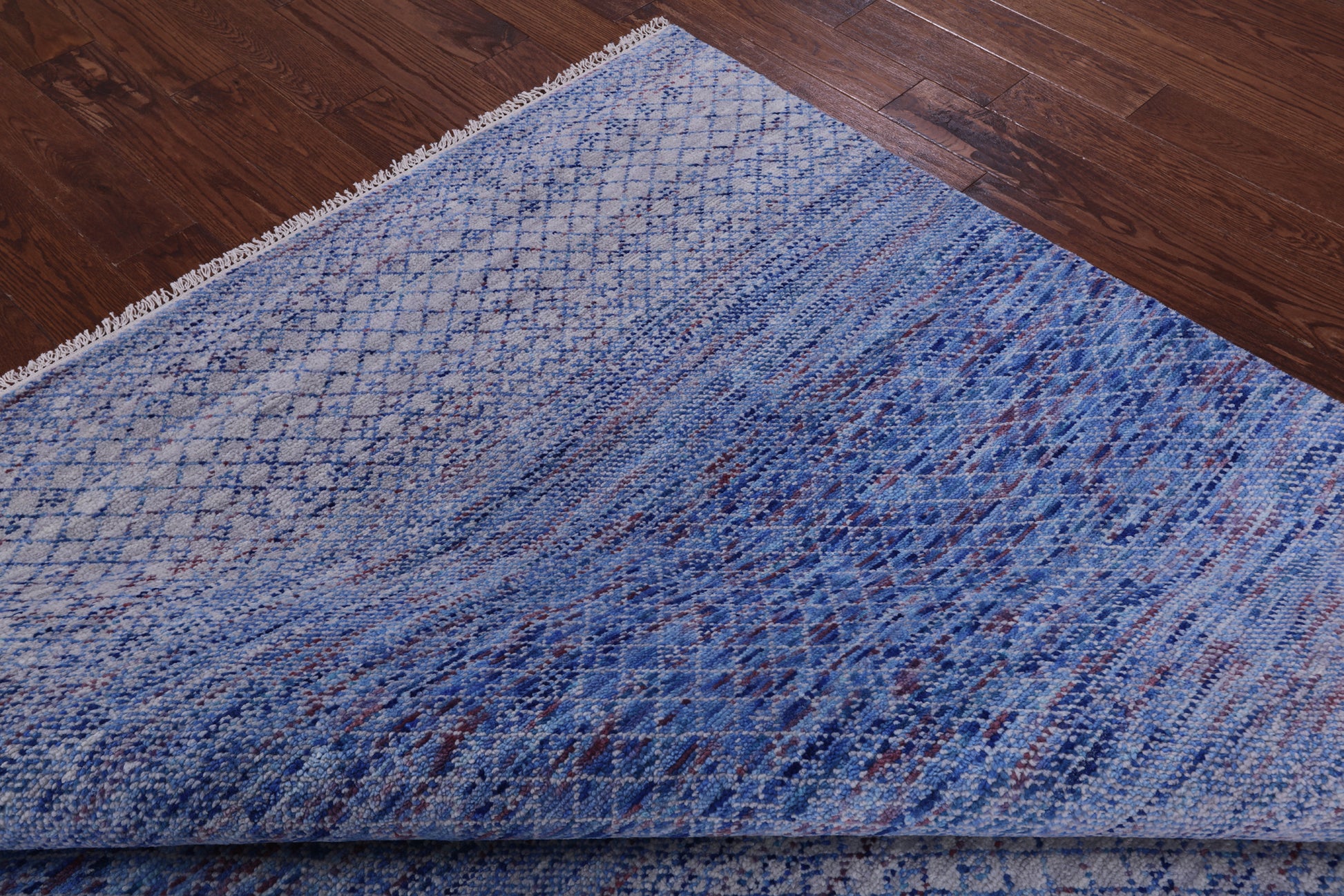 Savannah Grass Hand Knotted Wool Rug - 8' 1" X 10' 3" - Golden Nile