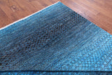 Savannah Grass Hand Knotted Wool Rug - 8' 1" X 10' 3" - Golden Nile