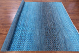 Savannah Grass Hand Knotted Wool Rug - 8' 1" X 10' 3" - Golden Nile