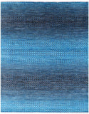 Savannah Grass Hand Knotted Wool Rug - 8' 1" X 10' 3" - Golden Nile