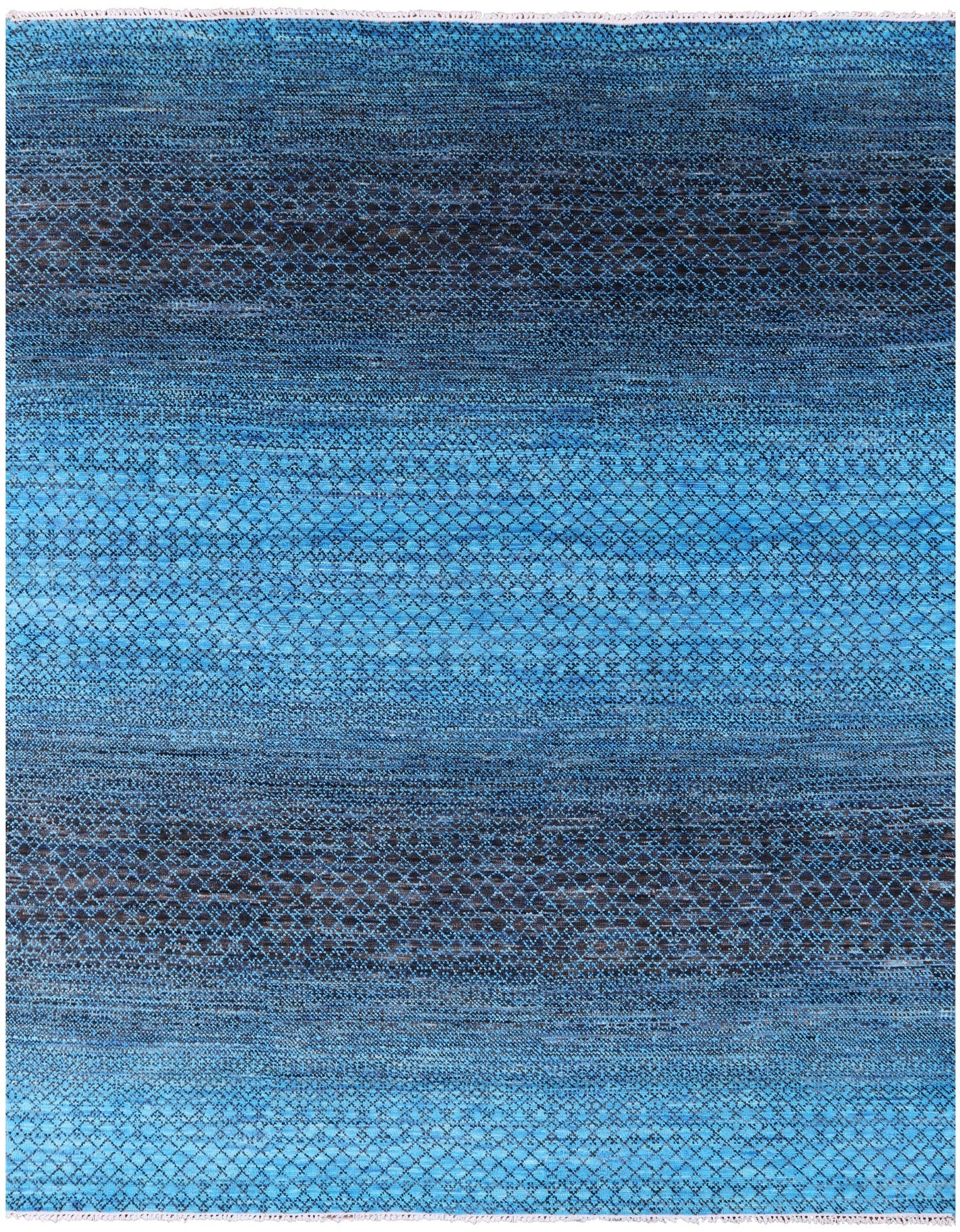Savannah Grass Hand Knotted Wool Rug - 8' 1" X 10' 3" - Golden Nile