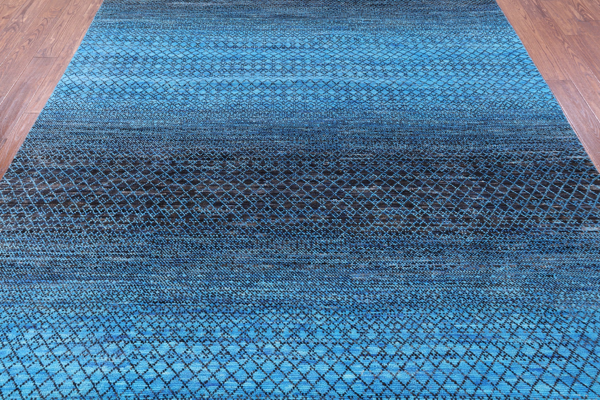 Savannah Grass Hand Knotted Wool Rug - 8' 1" X 10' 3" - Golden Nile